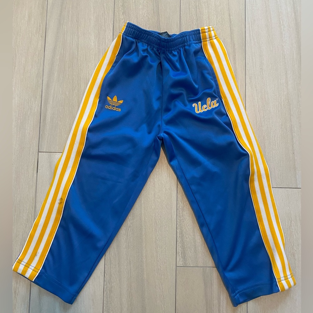 Adidas UCLA joggers warm up pants little kids size 4t unisex